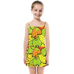 Fruit Food Wallpaper Kids  Summer Sun Dress by Dutashop