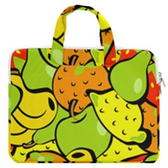 Fruit Food Wallpaper Macbook Pro 13  Double Pocket Laptop Bag
