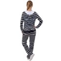 Striped-skull Demonic Skulls-stripe Women s Tracksuit View2