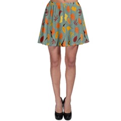 Thanksgiving-001 Skater Skirt by nateshop