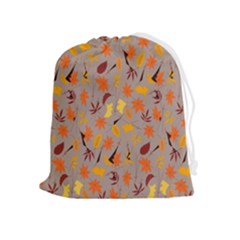 Thanksgiving-002 Drawstring Pouch (xl) by nateshop