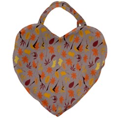 Thanksgiving-002 Giant Heart Shaped Tote by nateshop