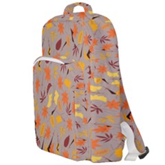 Thanksgiving-002 Double Compartment Backpack by nateshop
