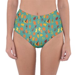 Thanksgiving-003 Reversible High-waist Bikini Bottoms by nateshop