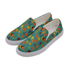 Thanksgiving-003 Women s Canvas Slip Ons by nateshop