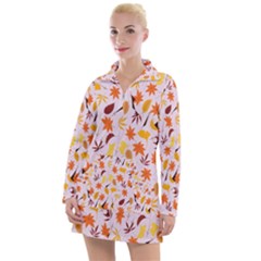 Thanksgiving-004 Women s Long Sleeve Casual Dress by nateshop