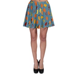 Thanksgiving-005 Skater Skirt by nateshop