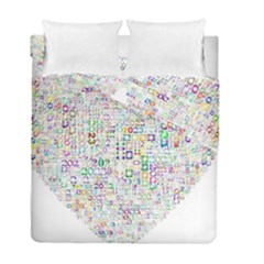 Calendar Duvet Cover Double Side (full/ Double Size) by nateshop