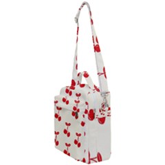 Cherries Crossbody Day Bag by nateshop