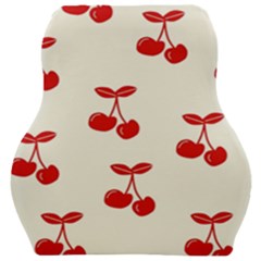 Cherries Car Seat Velour Cushion  by nateshop