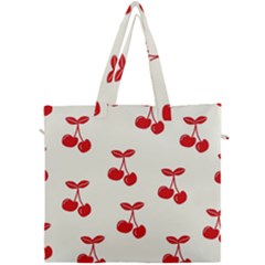 Cherries Canvas Travel Bag by nateshop