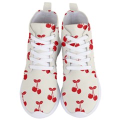 Cherries Women s Lightweight High Top Sneakers by nateshop