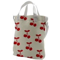 Cherries Canvas Messenger Bag by nateshop