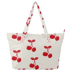 Cherries Full Print Shoulder Bag by nateshop