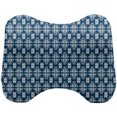 Floral-001 Head Support Cushion by nateshop