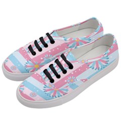 Flowers-023 Women s Classic Low Top Sneakers by nateshop