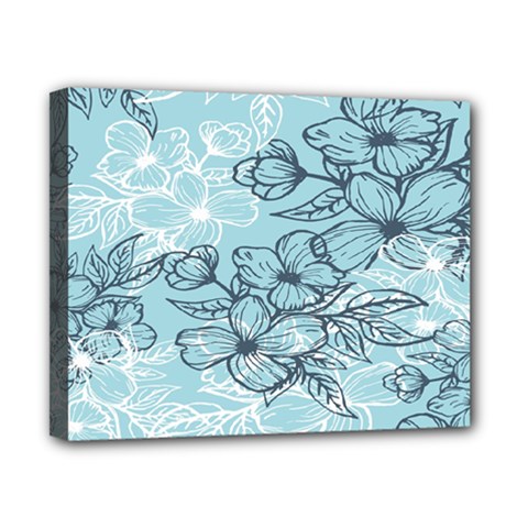 Flowers-25 Canvas 10  X 8  (stretched) by nateshop