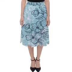 Flowers-25 Classic Midi Skirt by nateshop