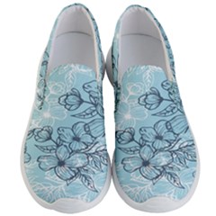 Flowers-25 Men s Lightweight Slip Ons by nateshop