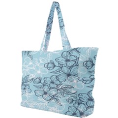 Flowers-25 Simple Shoulder Bag by nateshop