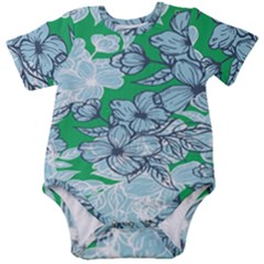 Flowers-26 Baby Short Sleeve Onesie Bodysuit by nateshop