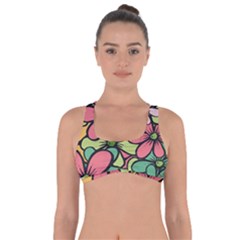 Flowers-27 Got No Strings Sports Bra by nateshop