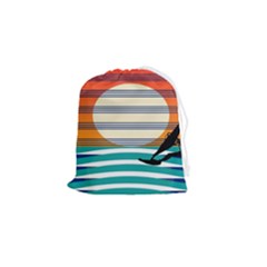 Waves Windsurfer Sun Drawstring Pouch (small)