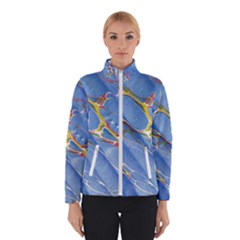 Art Marble Stone Rock Pattern Design Wallpaper Women s Bomber Jacket