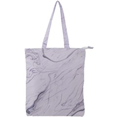 Marble Background Marble Pattern Double Zip Up Tote Bag by Ravend