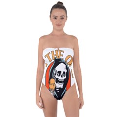 Halloween Tie Back One Piece Swimsuit by Sparkle
