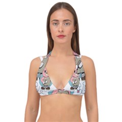 Halloween Double Strap Halter Bikini Top by Sparkle