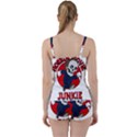 Halloween Tie Front Two Piece Tankini View2