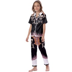 Halloween Kids  Satin Short Sleeve Pajamas Set