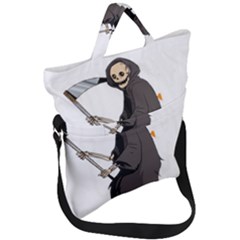 Halloween Fold Over Handle Tote Bag by Sparkle