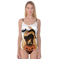 Halloween Camisole Leotard  by Sparkle