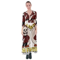 Halloween Button Up Maxi Dress by Sparkle