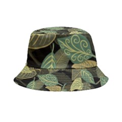 Autumn Fallen Leaves Dried Leaves Inside Out Bucket Hat