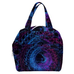 Symmetry Awesome 3d Digital Art Graphic Pattern Vortex Boxy Hand Bag by danenraven