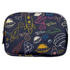 Seamless Outer Space Pattern Make Up Pouch (small) by danenraven