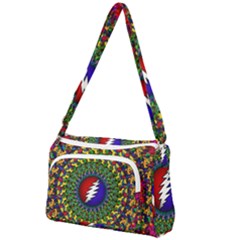 Grateful Dead Front Pocket Crossbody Bag by Jancukart