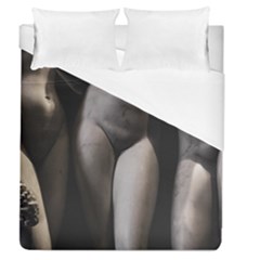 Three Graces Sculpture Detail Duvet Cover (queen Size) by dflcprintsclothing