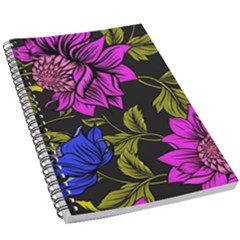 Botany Floral Flower Plant Petals 5 5  X 8 5  Notebook