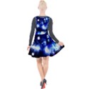 Tardis Background Space Plunge Pinafore Velour Dress View2