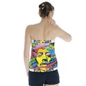 Psychedelic Rock Jimi Hendrix Strapless Top View2