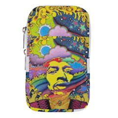 Psychedelic Rock Jimi Hendrix Waist Pouch (large) by Jancukart