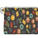 Christmas Seamless Pattern Canvas Cosmetic Bag (XXXL) View1