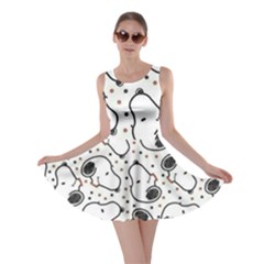 Dog Pattern Skater Dress by Jancukart