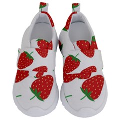 Seamless-pattern-fresh-strawberry Kids  Velcro No Lace Shoes by Jancukart