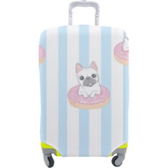French-bulldog-dog-seamless-pattern Luggage Cover (Large)