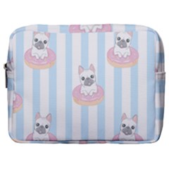 French-bulldog-dog-seamless-pattern Make Up Pouch (Large)